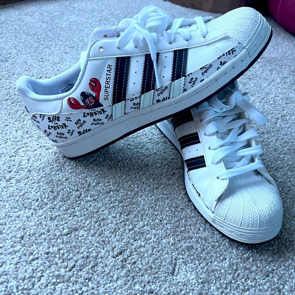 Adidas superstar lobster 🦞 7.5 new